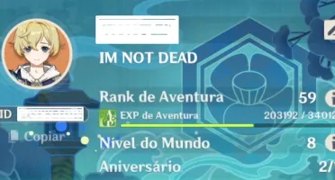 Ar59 Klee ,xiao c1 ,Kazuha, Andarilho e outros 5☆ tops