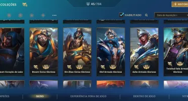 Conta 2 em 1 WR e Lol e TFT.