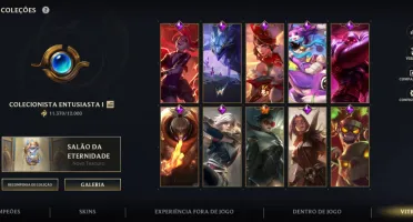 Conta 2 em 1 WR e Lol e TFT.