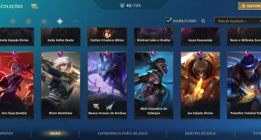 Conta 2 em 1 WR e Lol e TFT.