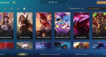 Conta 2 em 1 WR e Lol e TFT.
