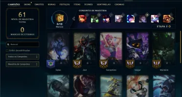 Ferro 2 com 22 Champs e 1 Skin ( SEM EMAIL CONFIRMADO )