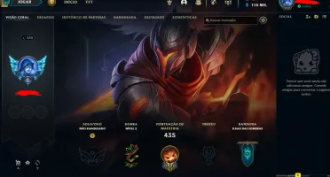 Full Acesso - Todos Champions - 282 Skins - Unranked