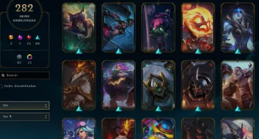 Full Acesso - Todos Champions - 282 Skins - Unranked