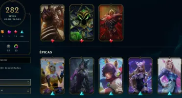 Full Acesso - Todos Champions - 282 Skins - Unranked