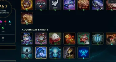 Full Acesso - Todos Champions - 282 Skins - Unranked