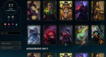 Conta de league of legends