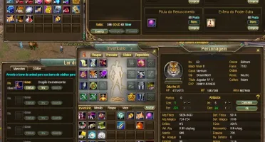Contas Perfect World(3 na mesma LUG)