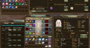 Contas Perfect World(3 na mesma LUG)