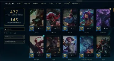 CONTA LOL FULL ACESSO - 1903 RP - 92 SKINS - LV 379