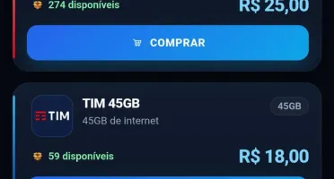 BOT eSIM Telegram | Claro e TIM 45GB | Painel Automatizado