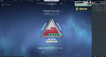 CONTA VALORANT RADIANTE + SKINS