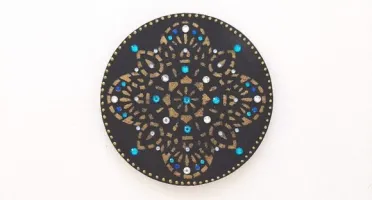 Mandala Indiana Preta