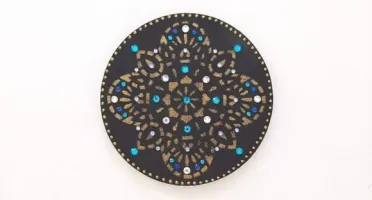 Mandala Indiana Preta
