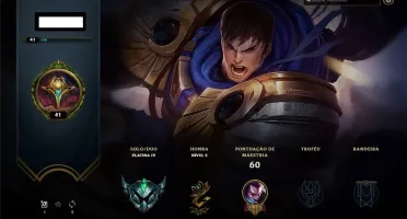 CONTA SMURF PLATINA 4 70% WINRATE