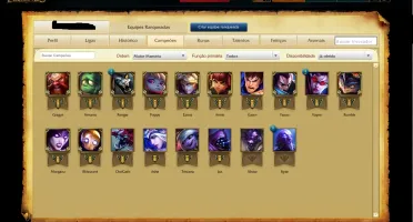 Conta League of Legends