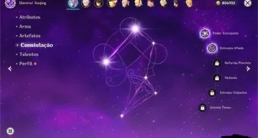 Conta genshin!! Zhongli e kazuha!! ar 55