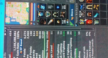 Ek 414 Full Set Muito Cash E Itens + Makers em Pvp