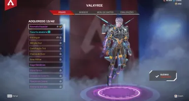 Conta com herança da wraith kunai e valkyrie heirloom.