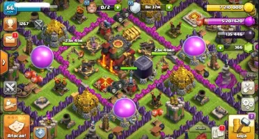 conta de clash of clans cv10 feita criada a muito tmp