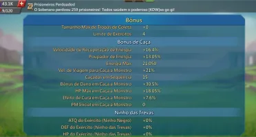 Conta lords mobile castelo nv23 com muitos recursos