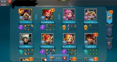 Conta lords mobile castelo nv23 com muitos recursos