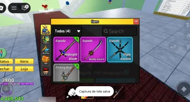 Conta de alguns jogos(Focada no blox fruits)