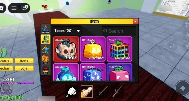 Conta de alguns jogos(Focada no blox fruits)