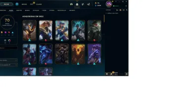 VENDO CONTA MAIN LOL PLATINA 2