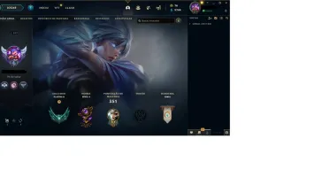 VENDO CONTA MAIN LOL PLATINA 2