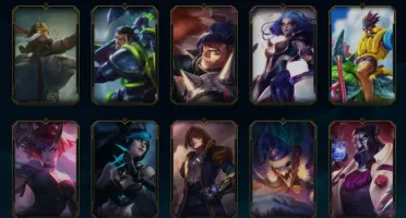 Vendo conta de LoL com 68% de desconto ( 211 skins )