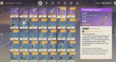 Conta lvl 26 com Diluc + Pb 12 + pacote luxuoso