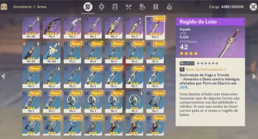 Conta lvl 26 com Diluc + Pb 12 + pacote luxuoso