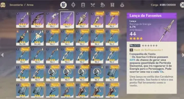Conta lvl 26 com Diluc + Pb 12 + pacote luxuoso