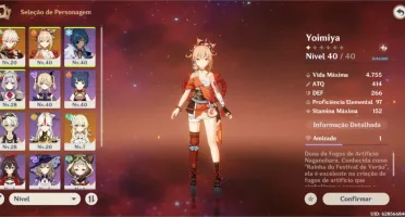 Yoimiya + Arco Trovejante + Kazuha AR23