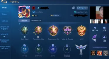 Conta Mobile Legends