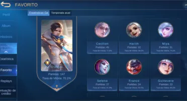 Conta Mobile Legends