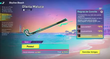 Convites para pegar a nova Skin de Taco (Blood Strike)