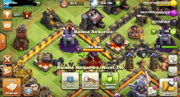 clash of clans cv 11 semi -full