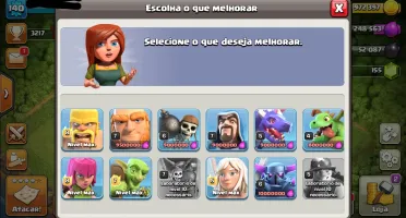 clash of clans cv 11 semi -full