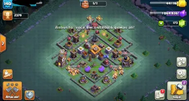 clash of clans cv 11 semi -full