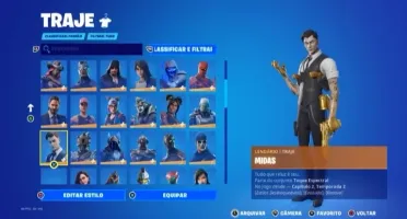 CONTA FORTINITE TODAS AS PLATAFORMAS