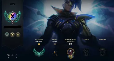 Conta Platina 3 Com Kayn odisseia e 4 cromas