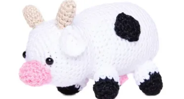 Vaquinha em Amigurumi
