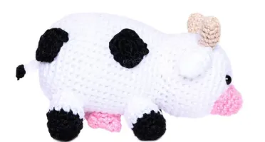 Vaquinha em Amigurumi