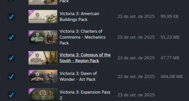 Victoria 3 Com Todas As Dlcs (Full Dlc) - Steam Offline