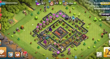 Conta clash of clans cv9