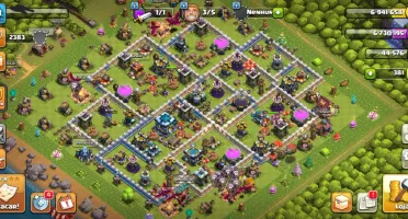 Conta clash of clans cv 13