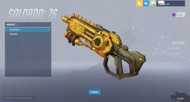 Conta de overwatch com level 1000.