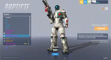 Conta de overwatch com level 1000.